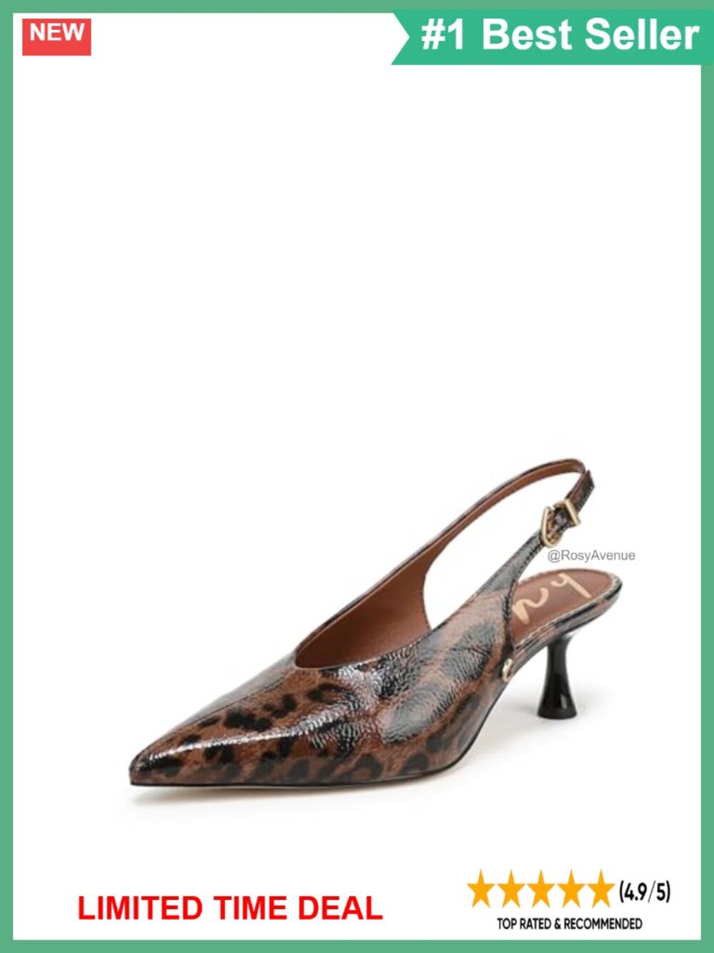 Woven Pointed Toe Slingback Kitten Heel Pumps Formal Dress Shoes
